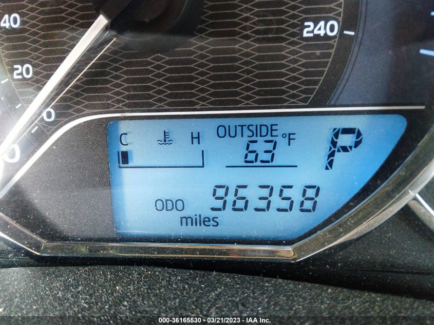 2015 TOYOTA COROLLA LE ECO - 5YFBPRHE2FP276767