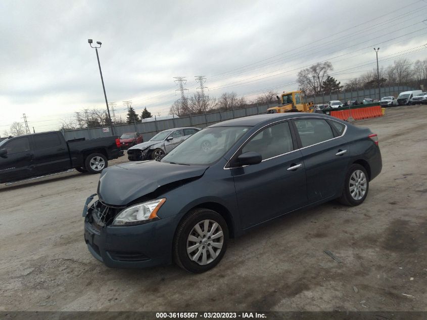 2015 NISSAN SENTRA SR/SL/S/SV/FE+ S - 3N1AB7AP6FL669973