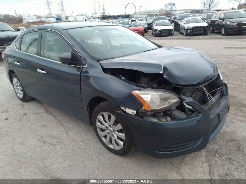 2015 NISSAN SENTRA SR/SL/S/SV/FE+ S - 3N1AB7AP6FL669973