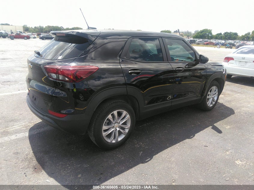 VIN KL79MMS20MB126142 2021 CHEVROLET TRAILBLAZER LS