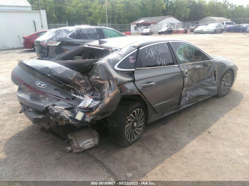 2021 HYUNDAI SONATA HYBRID SEL - KMHL34JJ5MA032036