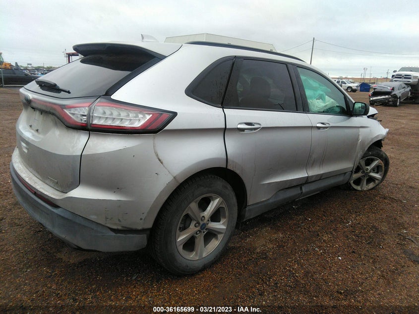 VIN 2FMPK3G99HBB36602 2017 FORD EDGE SE