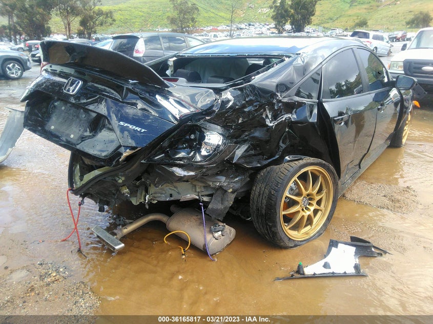 VIN 2HGFC2F83LH536467 2020 HONDA CIVIC SEDAN SPORT