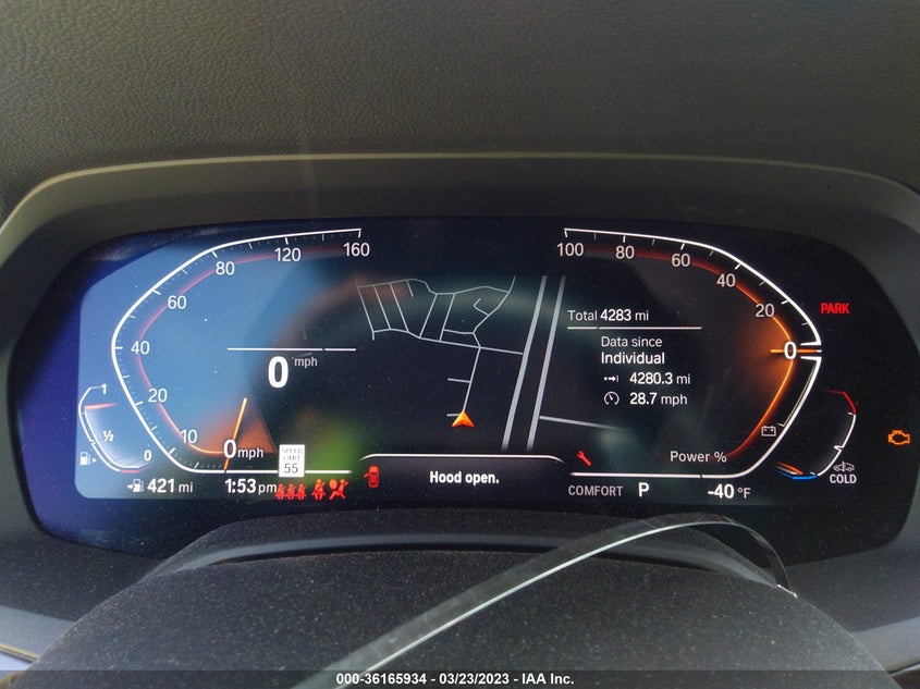 VIN 5UXCR6C06P9P36804 2023 BMW X5 XDRIVE40I
