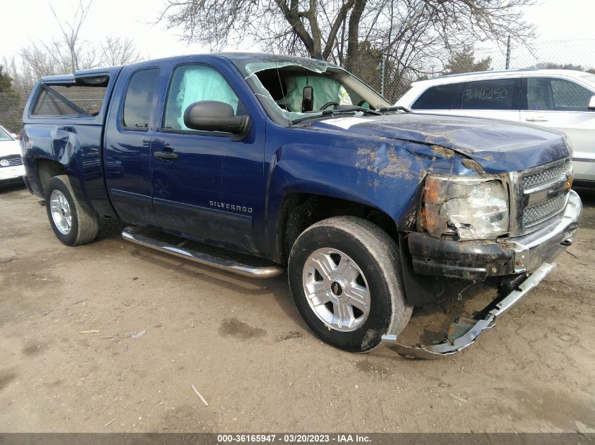 2013 CHEVROLET SILVERADO 1500 LT - 1GCRKSE73DZ393075