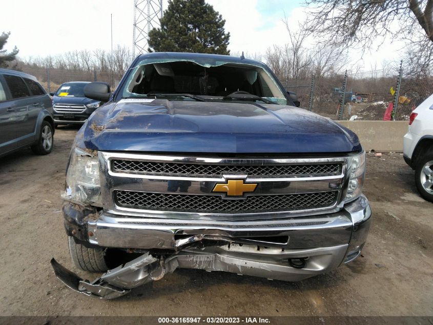 2013 CHEVROLET SILVERADO 1500 LT - 1GCRKSE73DZ393075
