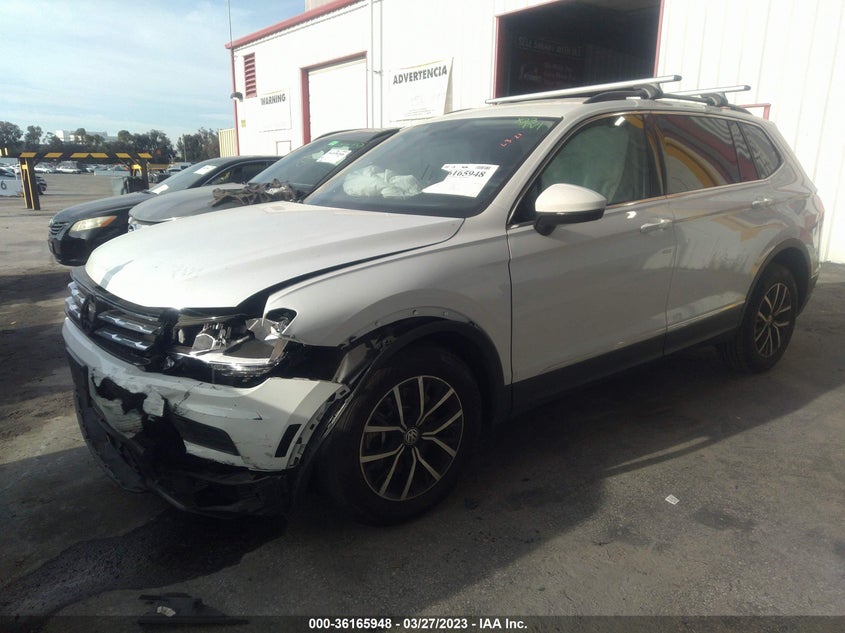 VIN 3VV3B7AX1MM050390 2021 VOLKSWAGEN TIGUAN SE/SE R-LINE BLACK/SEL