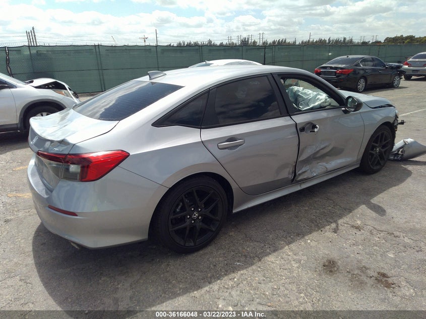 VIN 2HGFE2F57PH503350 2023 HONDA CIVIC SEDAN SPORT