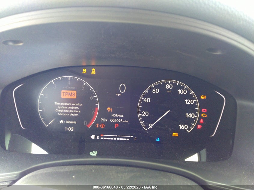VIN 2HGFE2F57PH503350 2023 HONDA CIVIC SEDAN SPORT