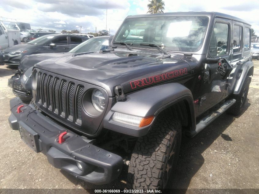 2018 JEEP WRANGLER UNLIMITED RUBICON - 1C4HJXFN8JW198935