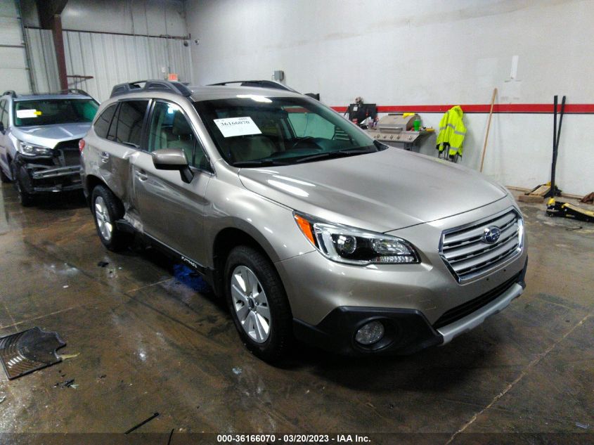 2015 SUBARU OUTBACK 2.5I PREMIUM - 4S4BSBCC1F3327529