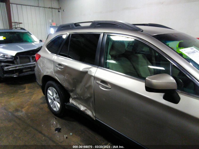2015 SUBARU OUTBACK 2.5I PREMIUM - 4S4BSBCC1F3327529