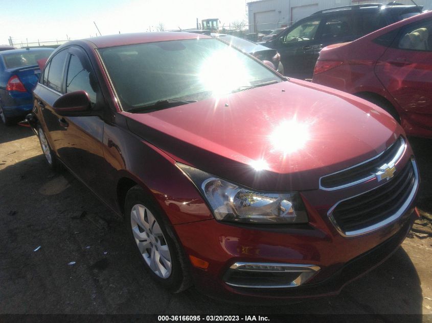 2015 CHEVROLET CRUZE LT - 1G1PC5SB9F7270953