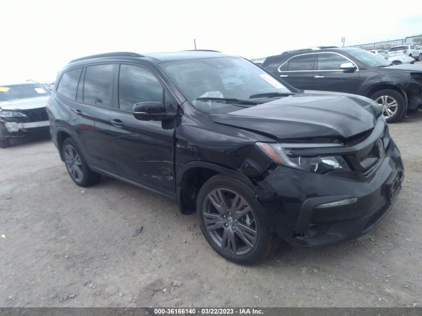 5FNYF6H35NB049559 HONDA PILOT SPORT 2022