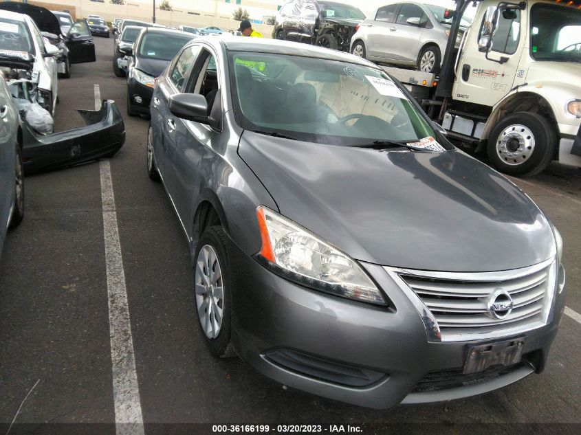 2015 NISSAN SENTRA S - 3N1AB7AP7FY315477