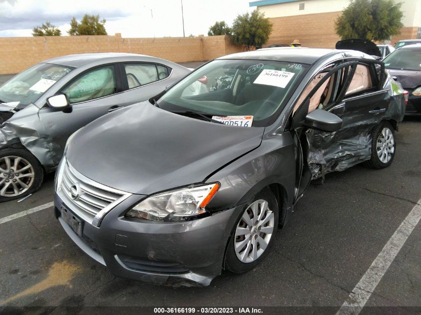 2015 NISSAN SENTRA S - 3N1AB7AP7FY315477