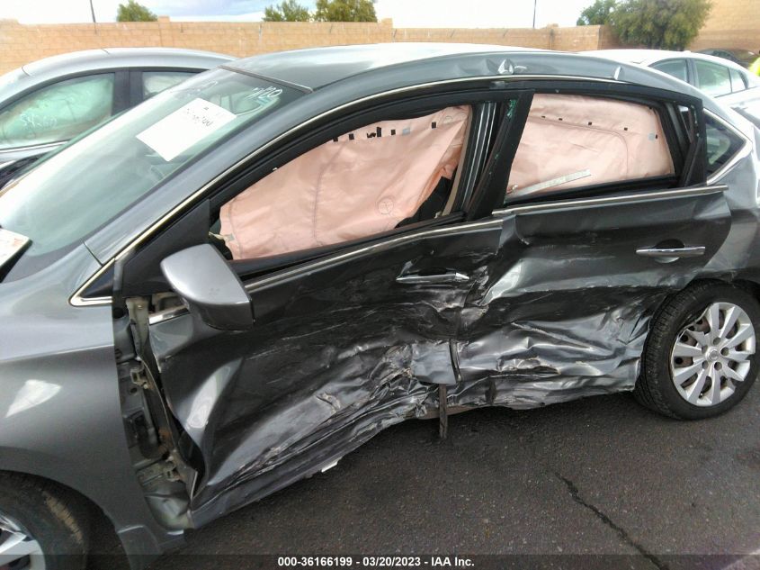 2015 NISSAN SENTRA S - 3N1AB7AP7FY315477