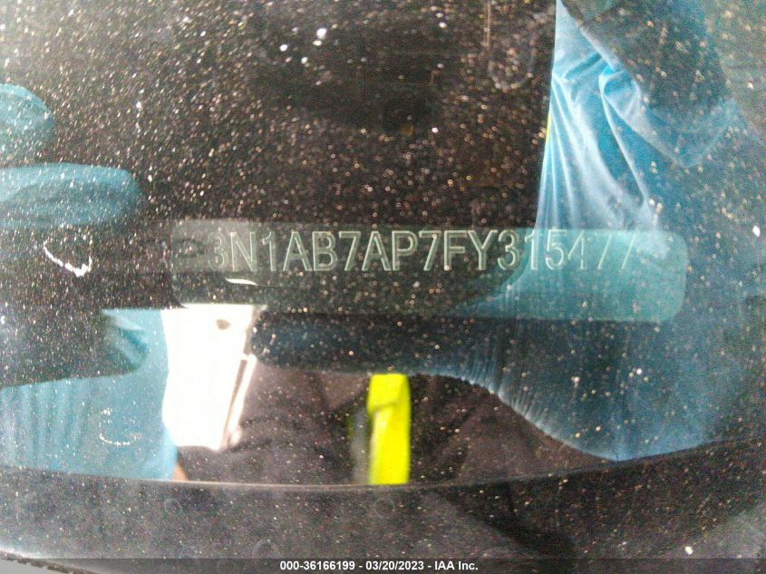 2015 NISSAN SENTRA S - 3N1AB7AP7FY315477