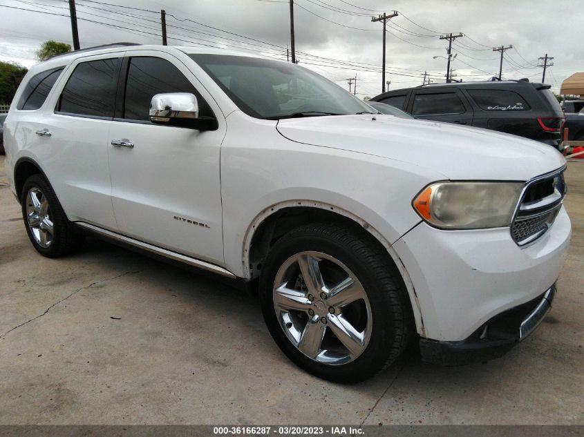 2013 DODGE DURANGO CITADEL - 1C4SDHET5DC672624