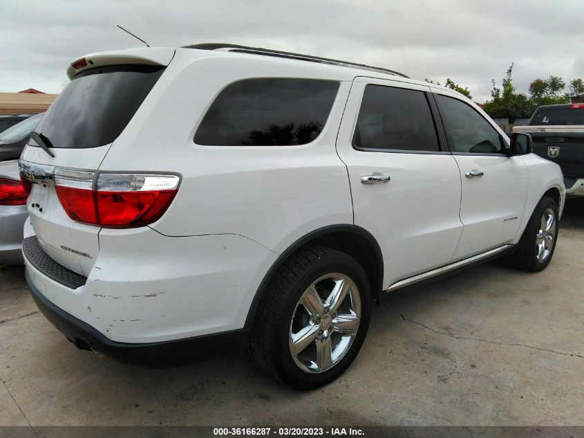 2013 DODGE DURANGO CITADEL - 1C4SDHET5DC672624