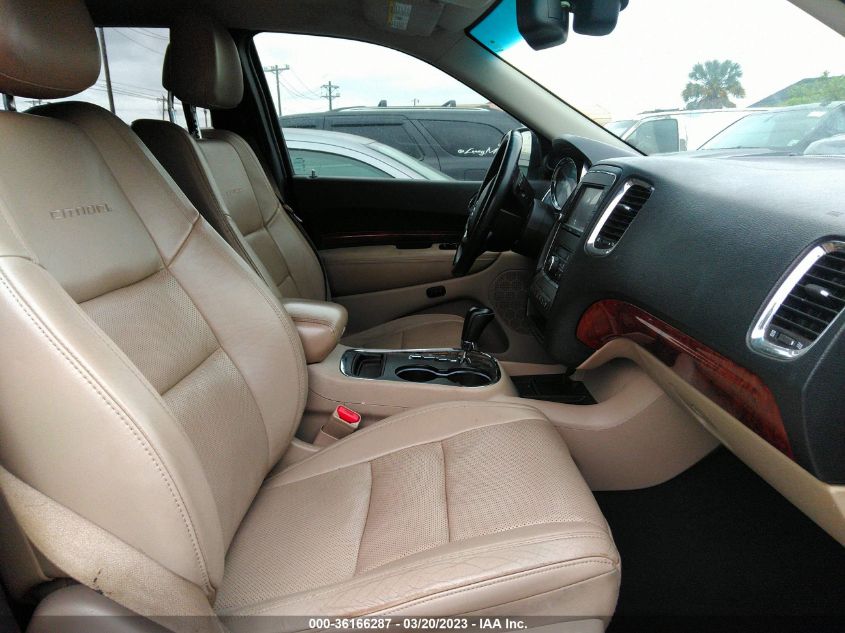 2013 DODGE DURANGO CITADEL - 1C4SDHET5DC672624