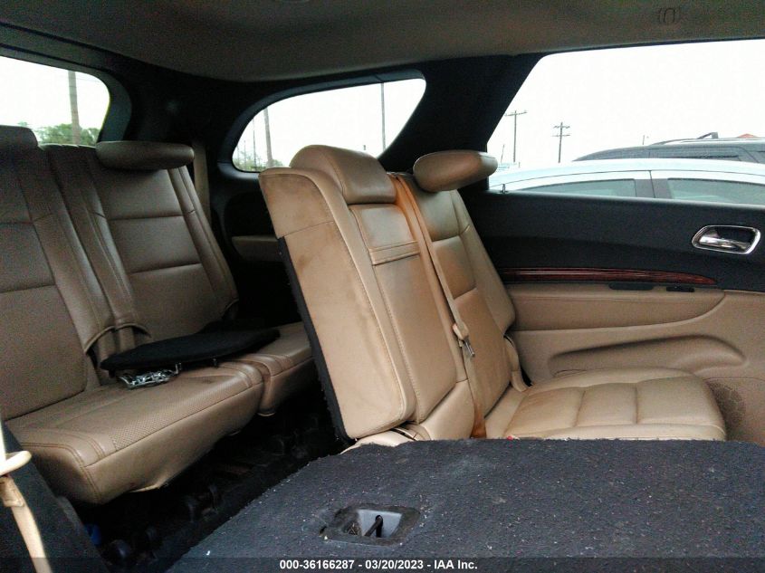 2013 DODGE DURANGO CITADEL - 1C4SDHET5DC672624