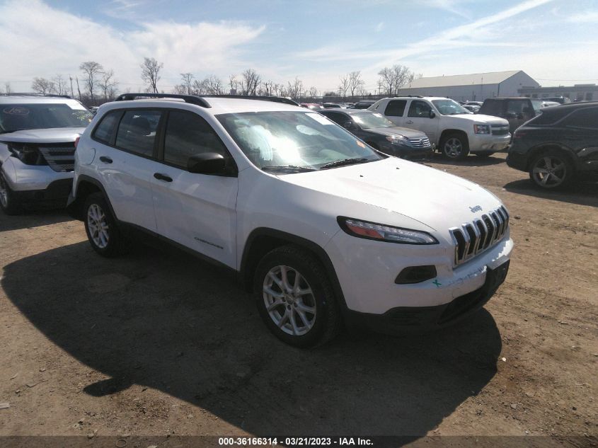 2015 JEEP CHEROKEE SPORT - 1C4PJLAB6FW596833