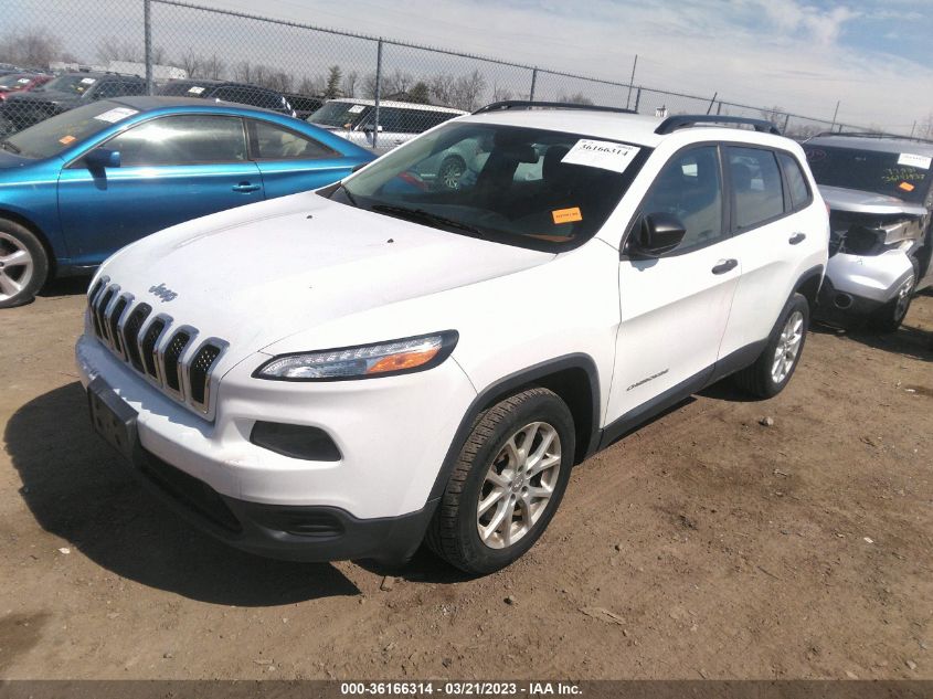 2015 JEEP CHEROKEE SPORT - 1C4PJLAB6FW596833