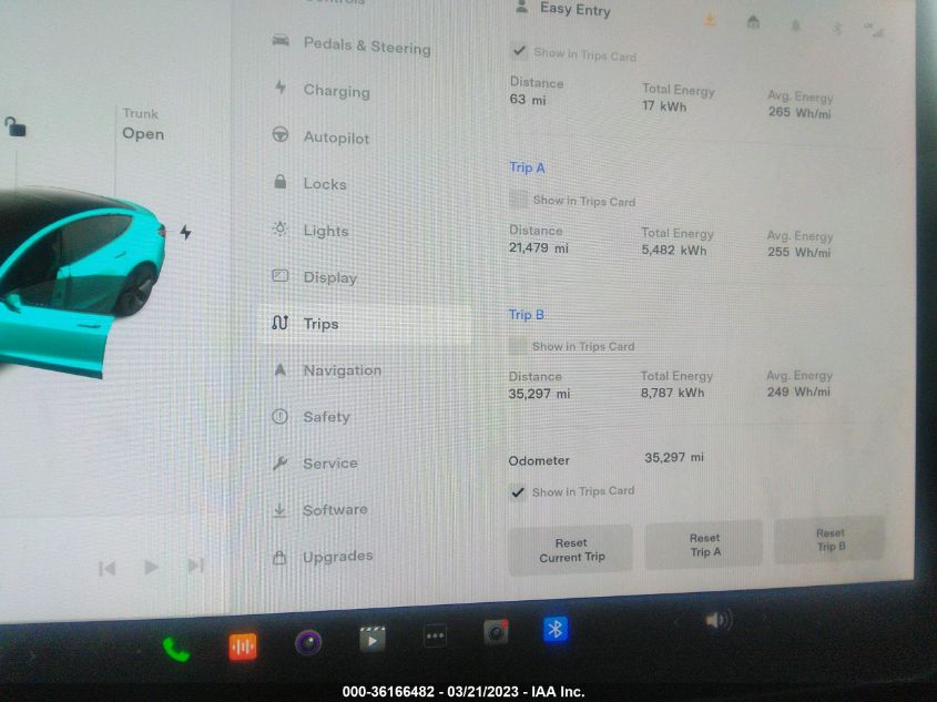 2021 TESLA MODEL 3 LONG RANGE - 5YJ3E1EB0MF849292