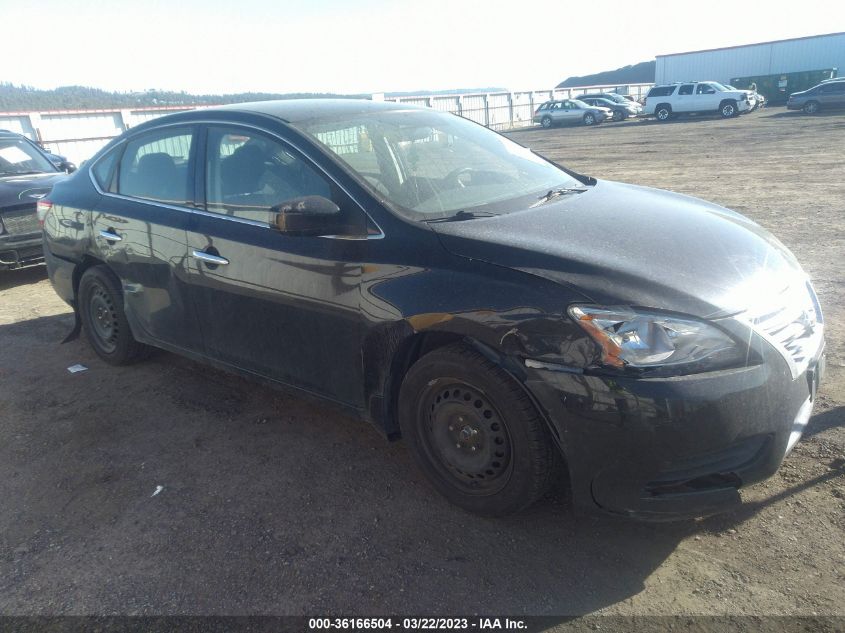 2015 NISSAN SENTRA S - 3N1AB7AP7FY312692