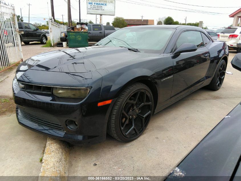 2014 CHEVROLET CAMARO LT - 2G1FB1E30E9205112