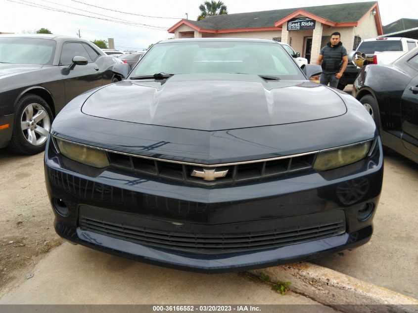2014 CHEVROLET CAMARO LT - 2G1FB1E30E9205112