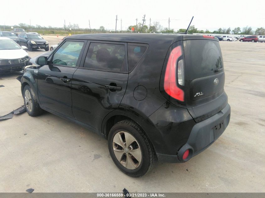 2015 KIA SOUL BASE - KNDJN2A2XF7791123