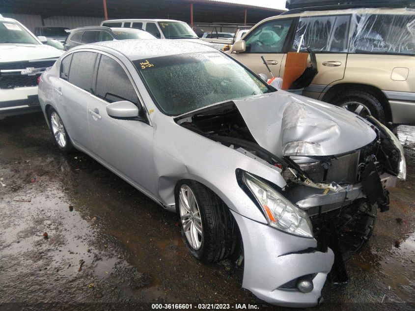 2013 INFINITI G37 SEDAN JOURNEY - JN1CV6AP5DM302270