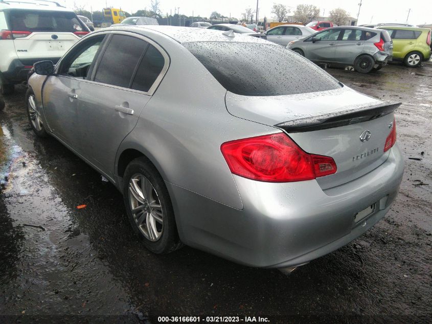 2013 INFINITI G37 SEDAN JOURNEY - JN1CV6AP5DM302270