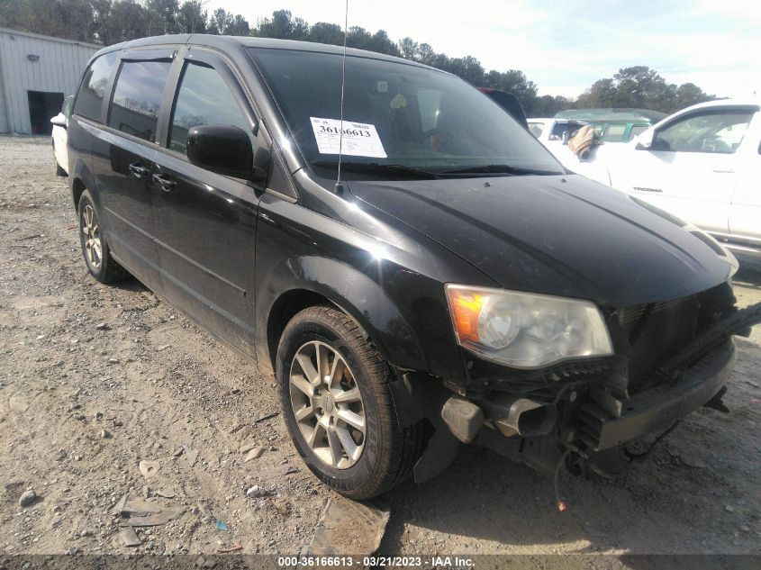 2013 DODGE GRAND CARAVAN R/T - 2C4RDGEG3DR597554
