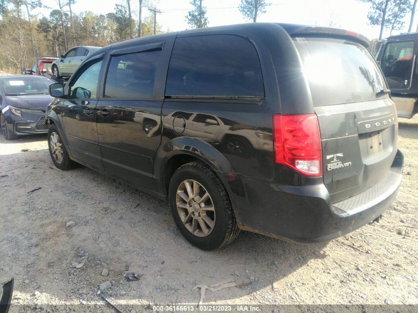 2013 DODGE GRAND CARAVAN R/T - 2C4RDGEG3DR597554