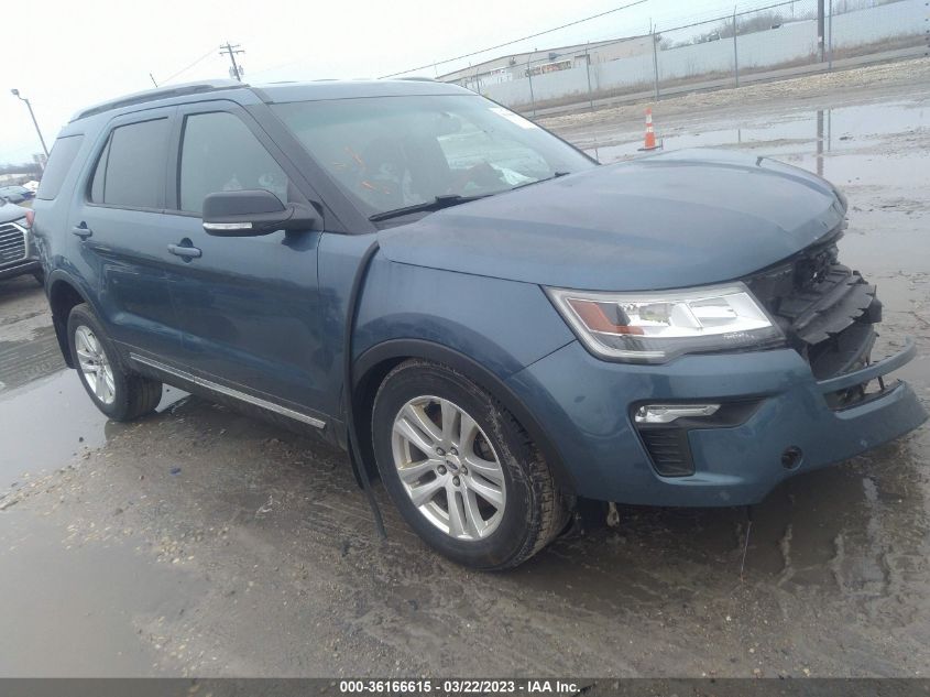 2018 FORD EXPLORER XLT - 1FM5K8D83JGB60778