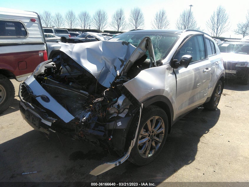 VIN KNDP6CAC1M7859134 2021 KIA SPORTAGE S