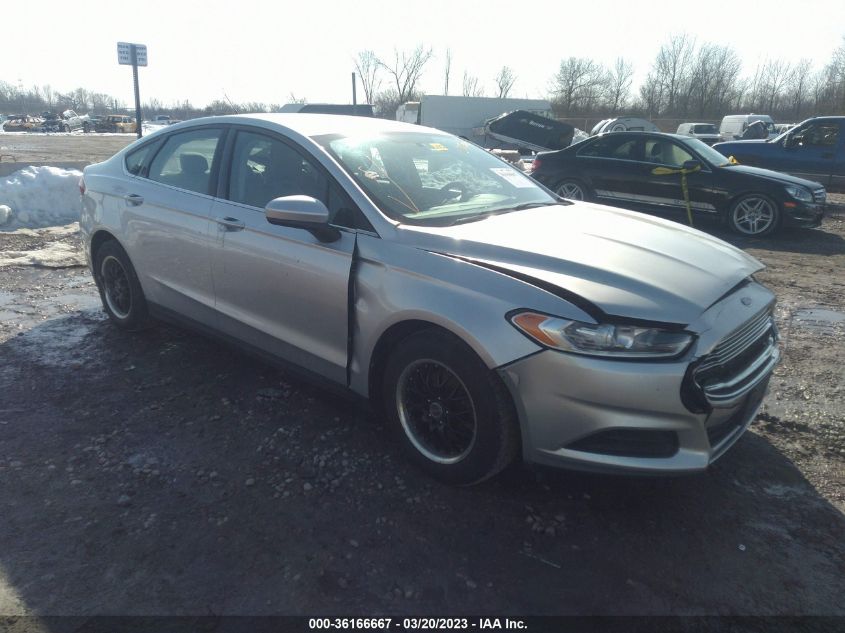 2014 FORD FUSION S - 3FA6P0G79ER101849