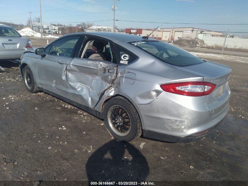 2014 FORD FUSION S - 3FA6P0G79ER101849