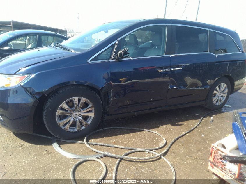 2014 HONDA ODYSSEY EX-L - 5FNRL5H61EB049902