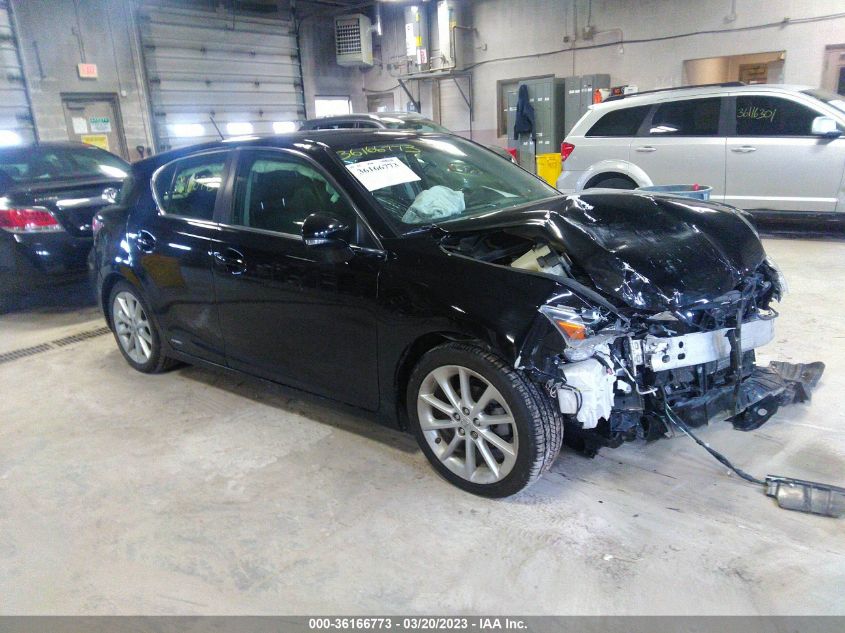 2013 LEXUS CT 200H HYBRID - JTHKD5BHXD2165737