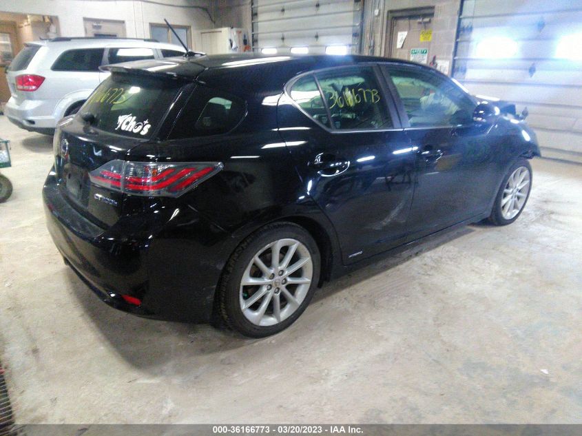 2013 LEXUS CT 200H HYBRID - JTHKD5BHXD2165737