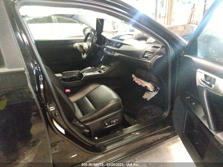 2013 LEXUS CT 200H HYBRID - JTHKD5BHXD2165737
