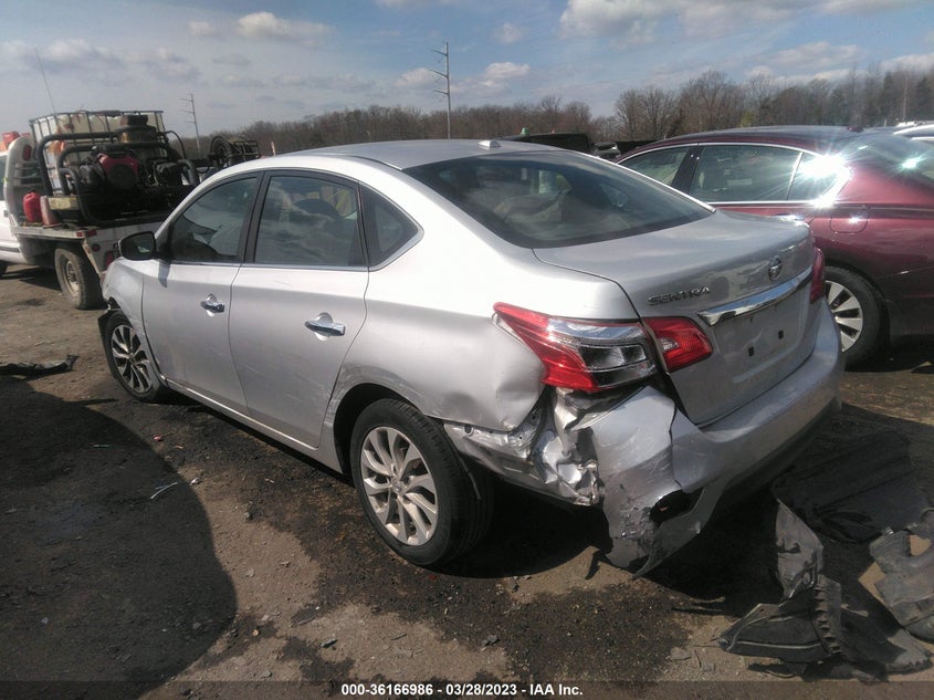 VIN 3N1AB7AP1JL638252 2018 NISSAN SENTRA SV