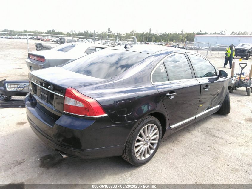 2013 VOLVO S80 3.2L YV1952AS3D1165264