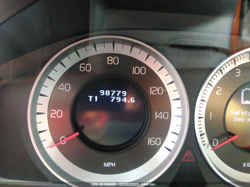 2013 VOLVO S80 3.2L YV1952AS3D1165264