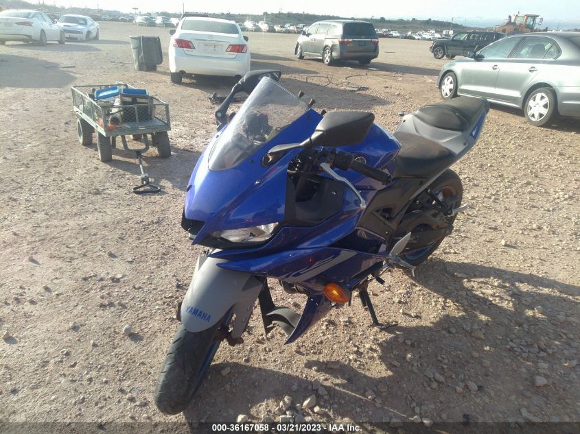 2021 YAMAHA YZFR3 A MH3RH18Y8MK007032