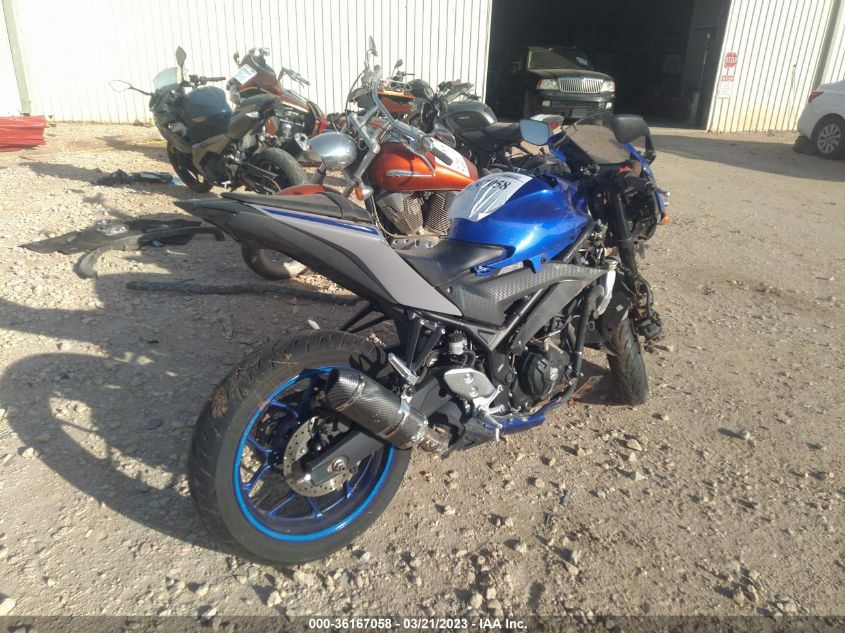 2021 YAMAHA YZFR3 A MH3RH18Y8MK007032